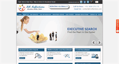 Desktop Screenshot of hrreflections.com